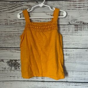 Girls yellow tank from carters size 6/6x